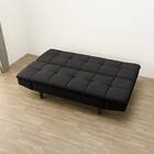 傷・汚れに強い ソファベッド 合皮タイプ(BD03 Nシールド BK) 8枚目画像