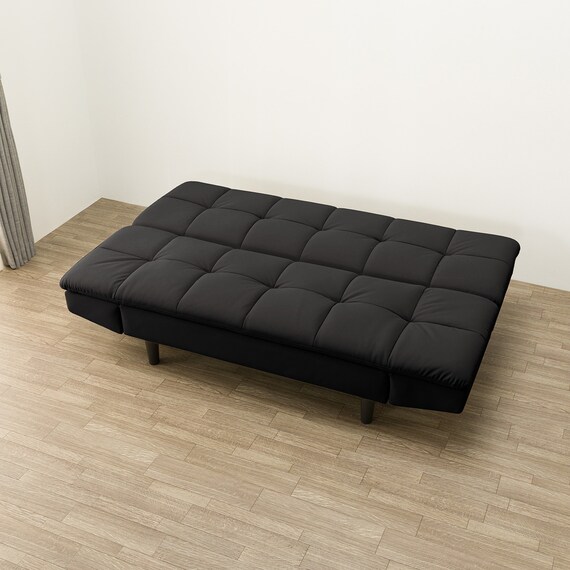 傷・汚れに強い ソファベッド 合皮タイプ(BD03 Nシールド BK) 8枚目画像