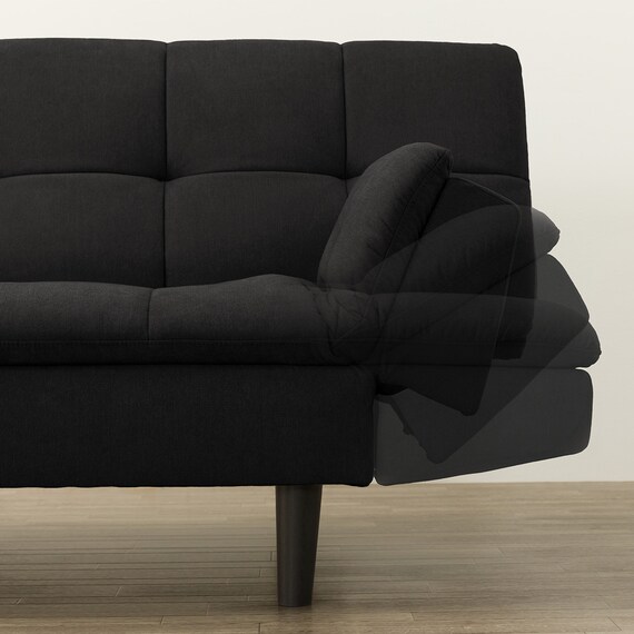 傷・汚れに強い ソファベッド 合皮タイプ(BD03 Nシールド BK) 10枚目画像