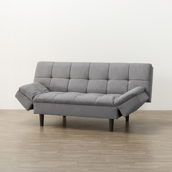 ソファベッド 布張りタイプ(BD03 GY) 6枚目画像