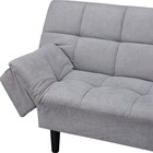 ソファベッド 布張りタイプ(BD03 GY) 7枚目画像