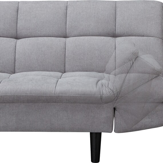 ソファベッド 布張りタイプ(BD03 GY) 8枚目画像