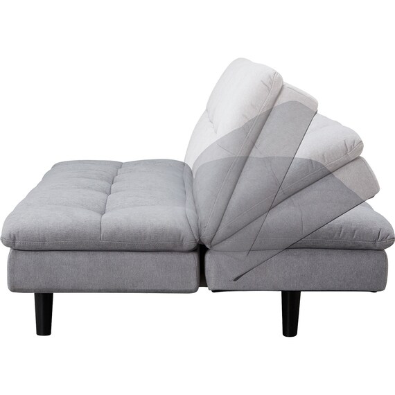 ソファベッド 布張りタイプ(BD03 GY) 9枚目画像