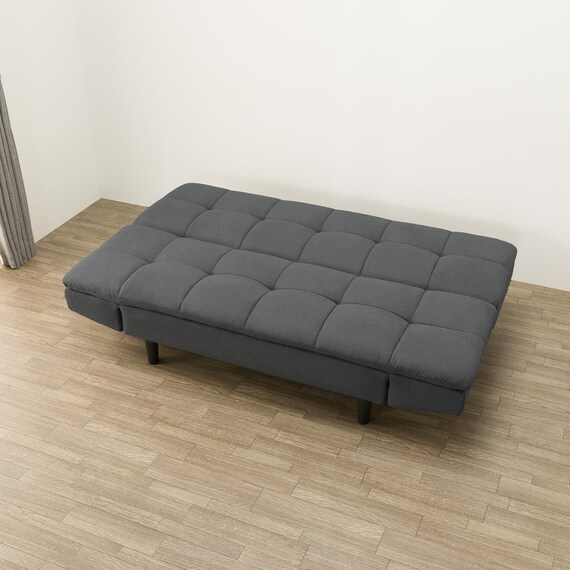 ソファベッド 布張りタイプ(BD03 DGY) 9枚目画像