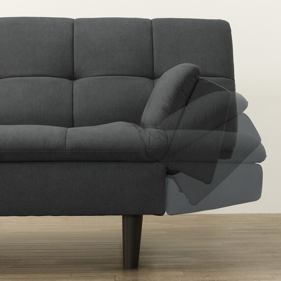 ソファベッド 布張りタイプ(BD03 DGY) 11枚目画像