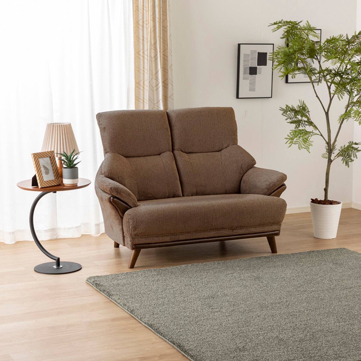 2人掛け布張りソファ(コウテイ4 BR)【島忠ホームズ商品】 | ニトリ