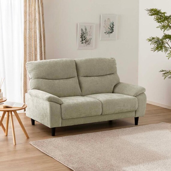 2人掛け布張りソファ(MK02S LGR)【島忠ホームズ商品】 1枚目画像