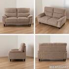 2人掛け布張りソファ(MK02S LGR)【島忠ホームズ商品】 11枚目画像