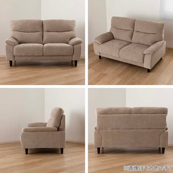 2人掛け布張りソファ(MK02S LGR)【島忠ホームズ商品】 11枚目画像