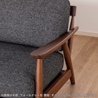 3人掛け布張りソファ(ソル WN/CHGY)【島忠ホームズ商品】 9枚目画像