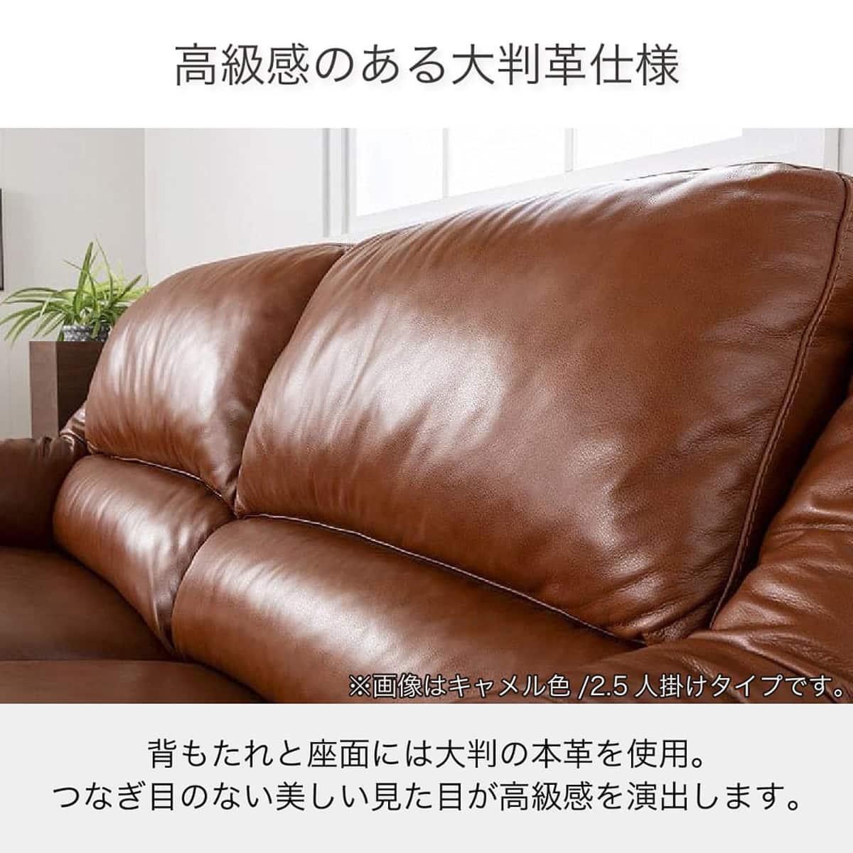 3人掛けソファ(オーチャード2 DBR)【島忠ホームズ商品】 | ニトリ