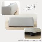 3人掛けソファ 布張りタイプ (リラックスラウンドSU01 LGY) 5枚目画像