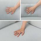 3人掛けソファ 布張りタイプ (リラックスラウンドSU01 LGY) 10枚目画像