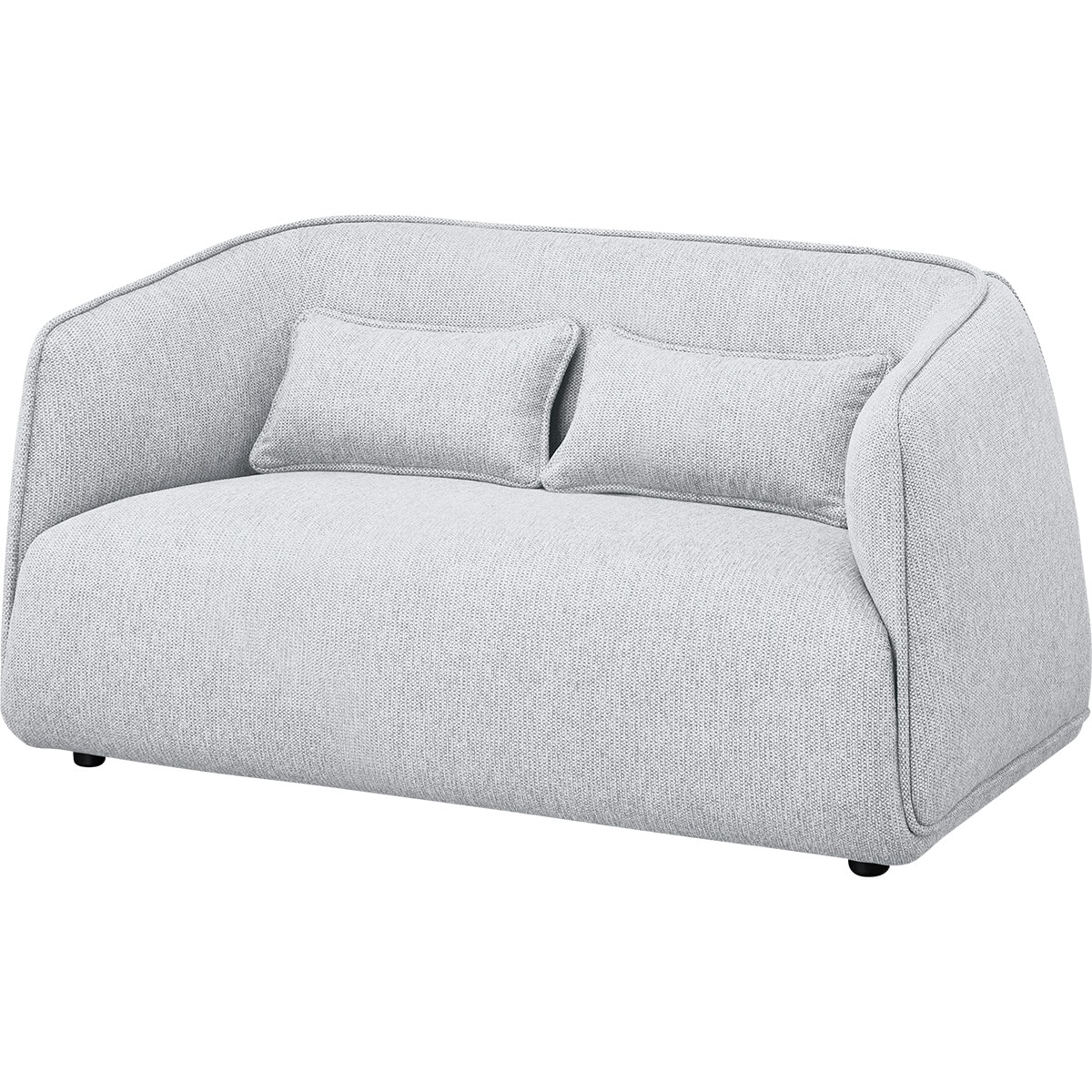 2人掛けソファ 布張りタイプ (リラックスラウンドSU01 LGY) | ニトリ