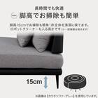 カウチソファ 布張りタイプ (SV05 GY) 6枚目画像