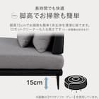 カウチソファ 布張りタイプ (SV05 GY) 6枚目画像