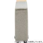 【KK6133専用】収納ユニット 布張りタイプ (KK6133 LGY) 5枚目画像