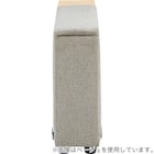 【KK6133専用】収納ユニット 布張りタイプ (KK6133 LGY) 5枚目画像