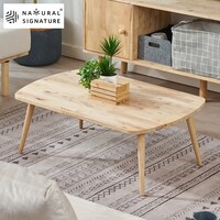 【NATURAL SIGNATURE】天然木 センターテーブル