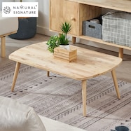 【NATURAL SIGNATURE】天然木 センターテーブル