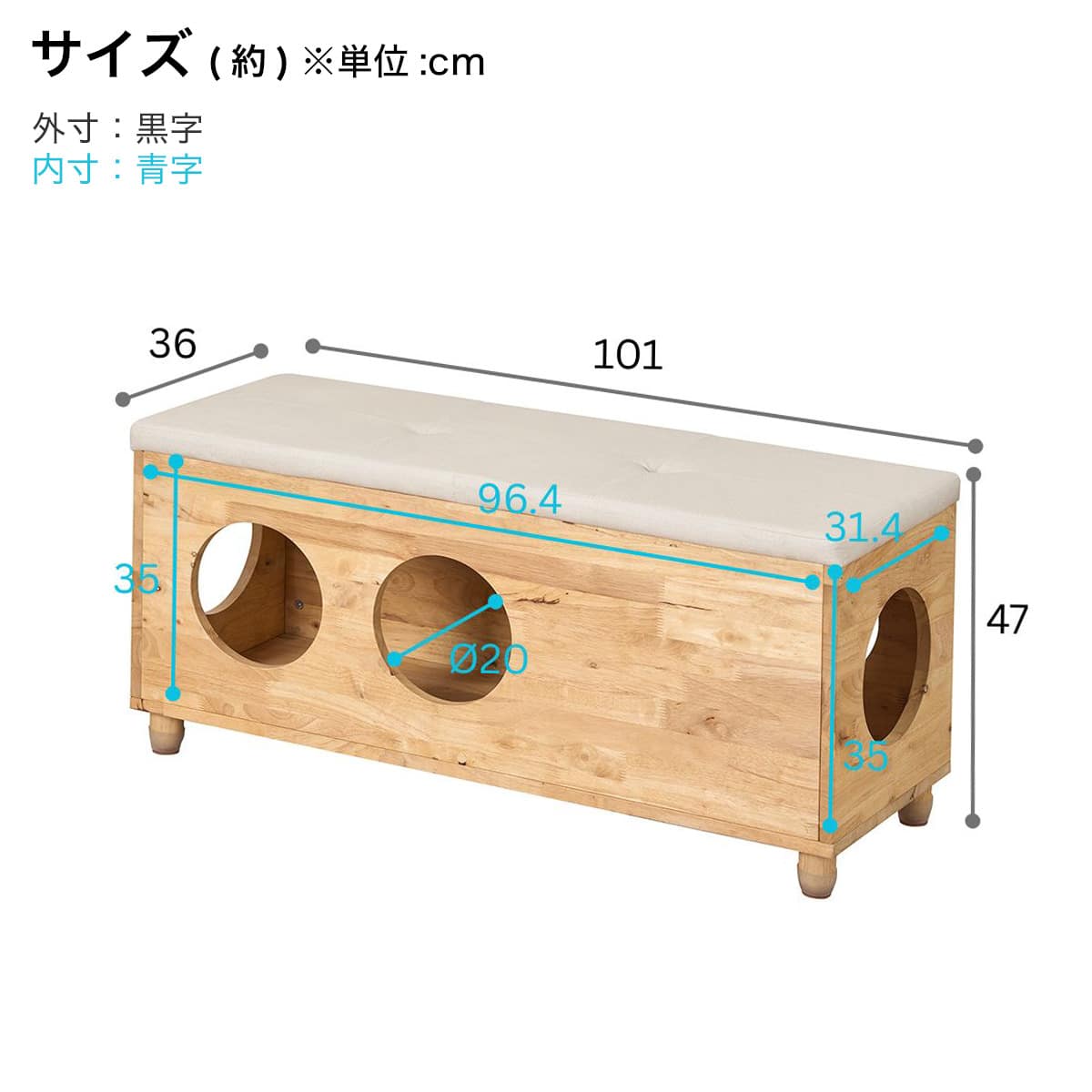 NATURAL SIGNATURE】天然木2Pスツール | ニトリネット【公式】 家具