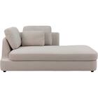 カウチソファ 布張りタイプ (SU02 LGY) 3枚目画像