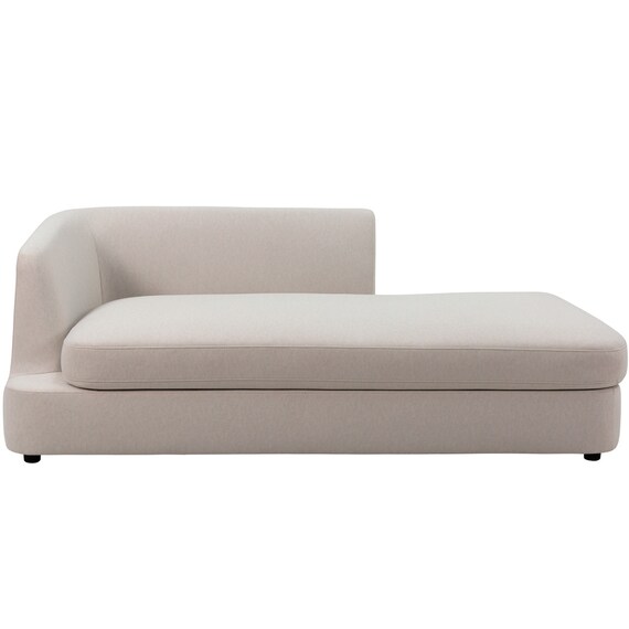 カウチソファ 布張りタイプ (SU02 LGY) 4枚目画像