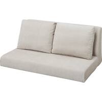 2人掛けローソファ 布張りタイプ (XL14 BE)