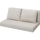 2人掛けローソファ 布張りタイプ (XL14 BE) 1枚目画像