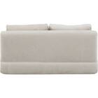 2人掛けローソファ 布張りタイプ (XL14 BE) 4枚目画像