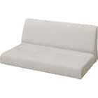 2人掛けローソファ 布張りタイプ (XL14 BE) 5枚目画像