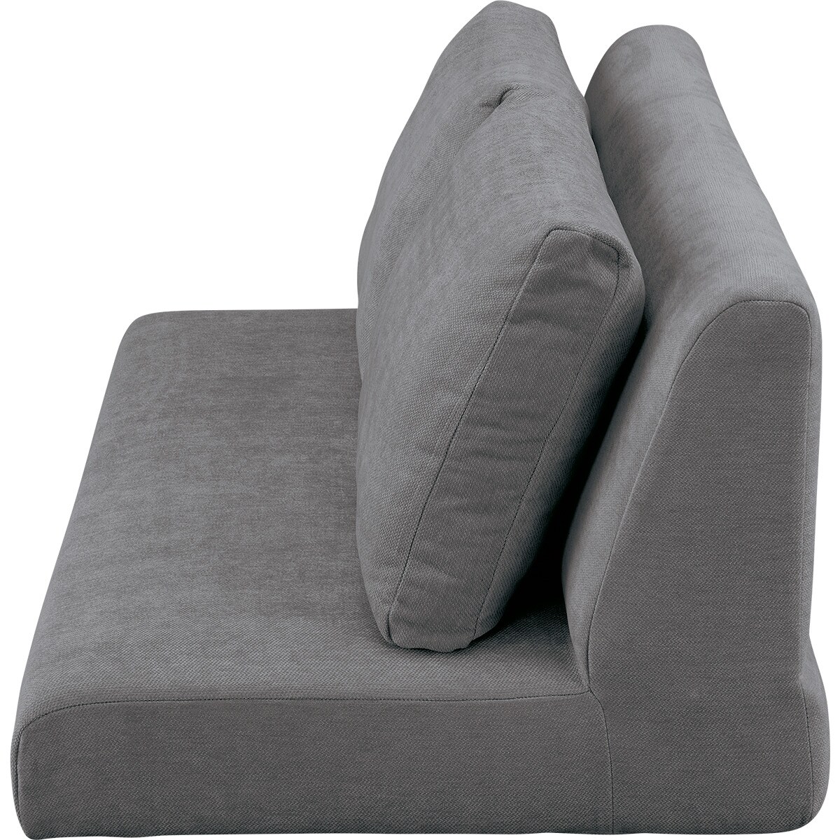 2人掛けローソファ 布張りタイプ (XL14 DGY) | ニトリネット【公式