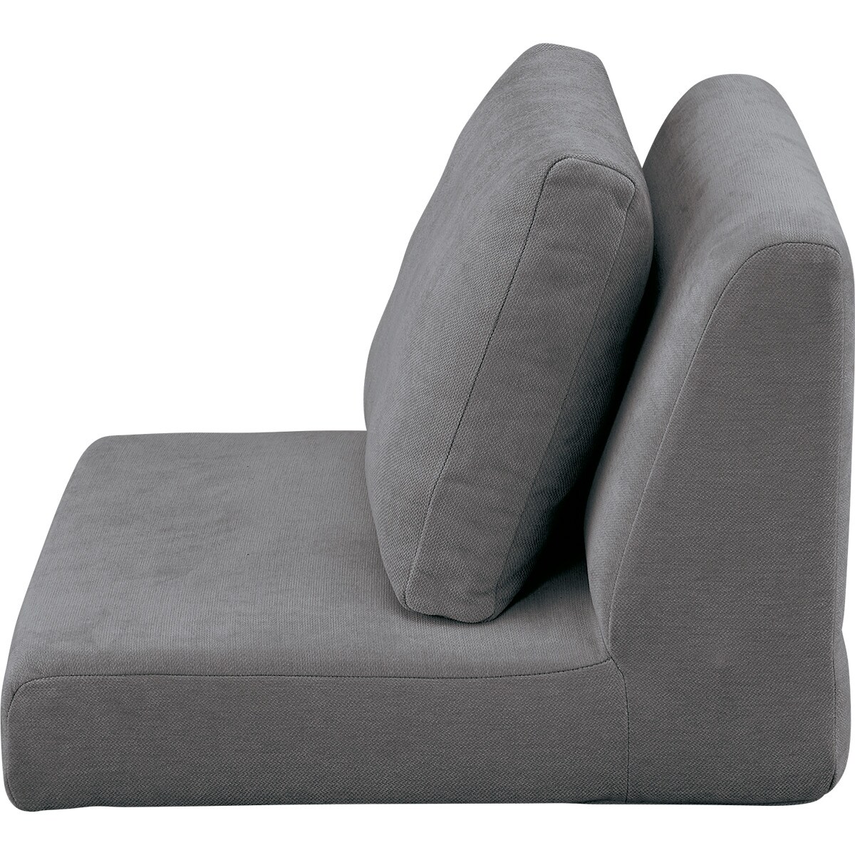 1人掛けローソファ 布張りタイプ (XL14 DGY) | ニトリネット【公式