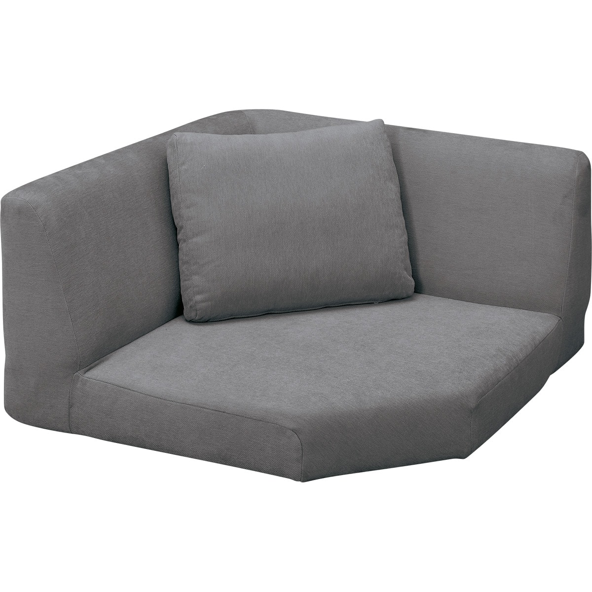 コーナーローソファ 布張りタイプ (XL14 DGY) | ニトリネット【公式