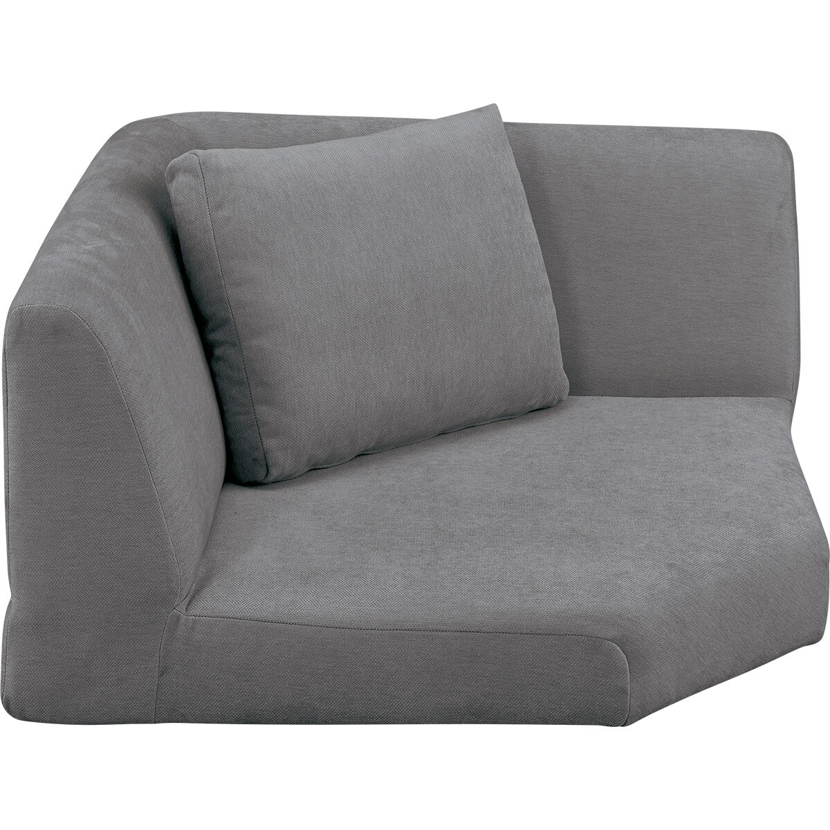 コーナーローソファ 布張りタイプ (XL14 DGY) | ニトリネット【公式