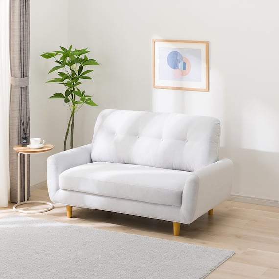 カジュアルソファ 布張りタイプ (パック5 GY) 1枚目画像