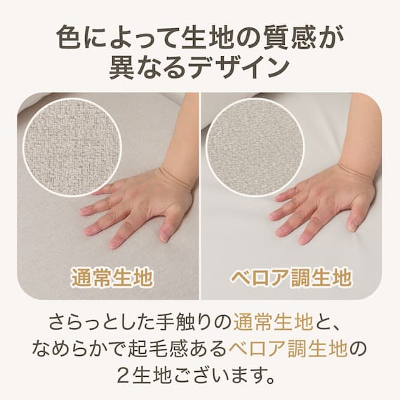 カジュアルソファ 布張りタイプ (パック5 GY) 3枚目画像