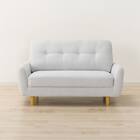 カジュアルソファ 布張りタイプ (パック5 GY) 12枚目画像