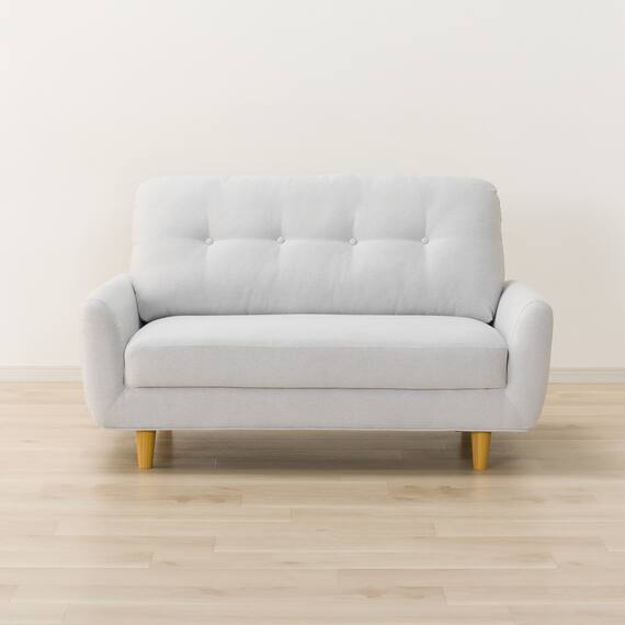 カジュアルソファ 布張りタイプ (パック5 GY) 12枚目画像