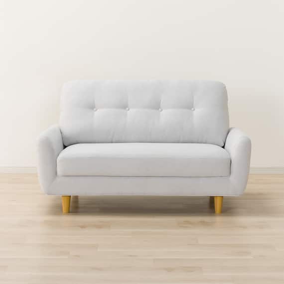 カジュアルソファ 布張りタイプ (パック5 GY) 12枚目画像