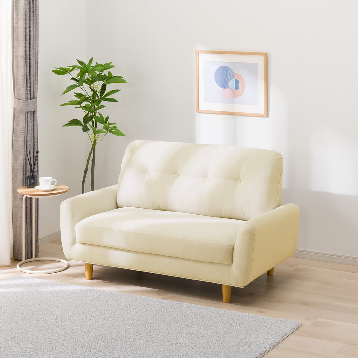 カジュアルソファ 布張りタイプ (パック5 LgYE) | ニトリネット【公式