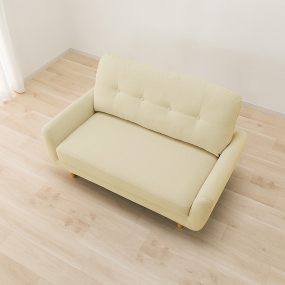 カジュアルソファ 布張りタイプ (パック5 LgYE) 14枚目画像