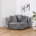 コーナーソファ 布張りタイプ(スロウ DGY)【島忠ホームズ商品】 1枚目画像