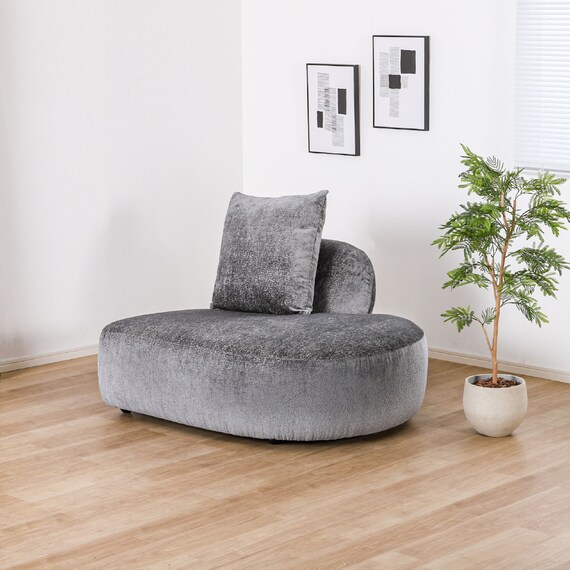 カウチソファ 布張りタイプ(スロウ L DGY)【島忠ホームズ商品】 1枚目画像