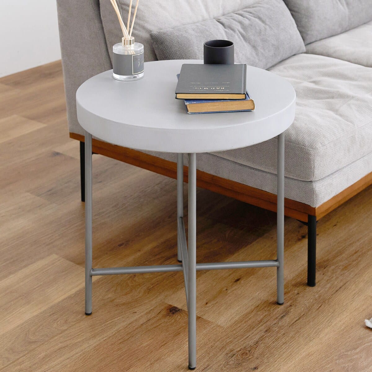 モルタルサイドテーブル (CRT50 GY) | ニトリネット【公式】 家具