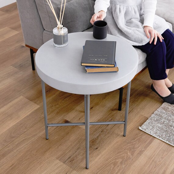 モルタルサイドテーブル (CRT50 GY) 4枚目画像