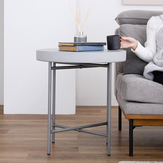 モルタルサイドテーブル (CRT50 GY) 6枚目画像