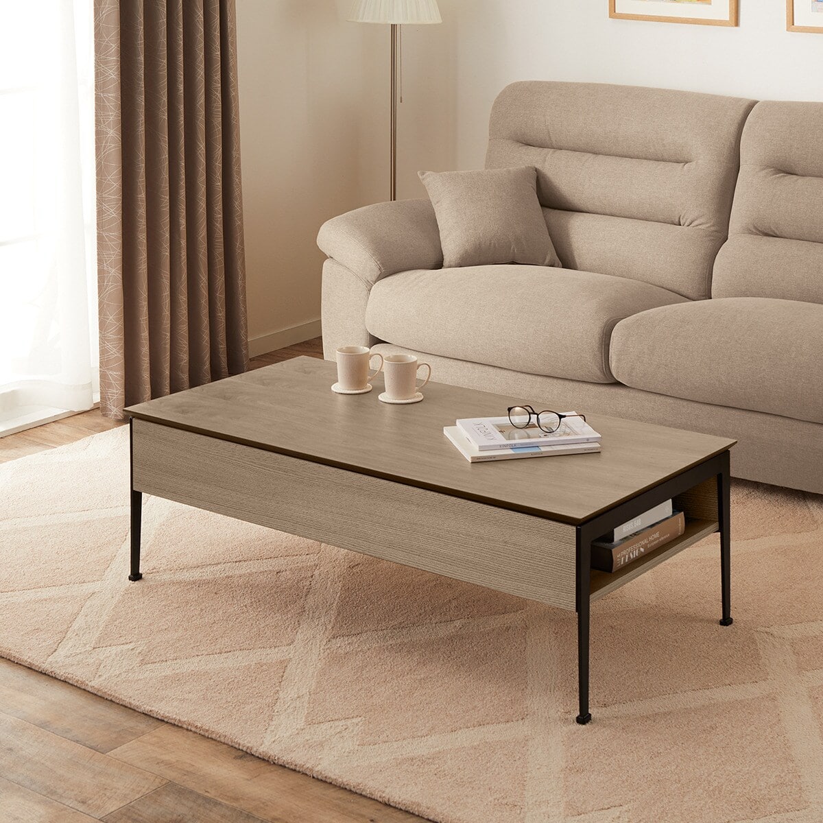 昇降センターテーブル(TA01 GW) | ニトリネット【公式】 家具