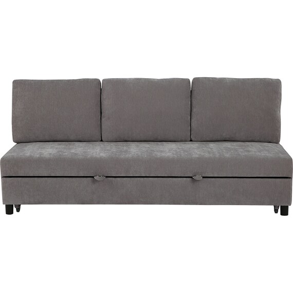 ベッドタイプ 3人用ソファ 布張りタイプ(ノアーク3 DGY) 7枚目画像