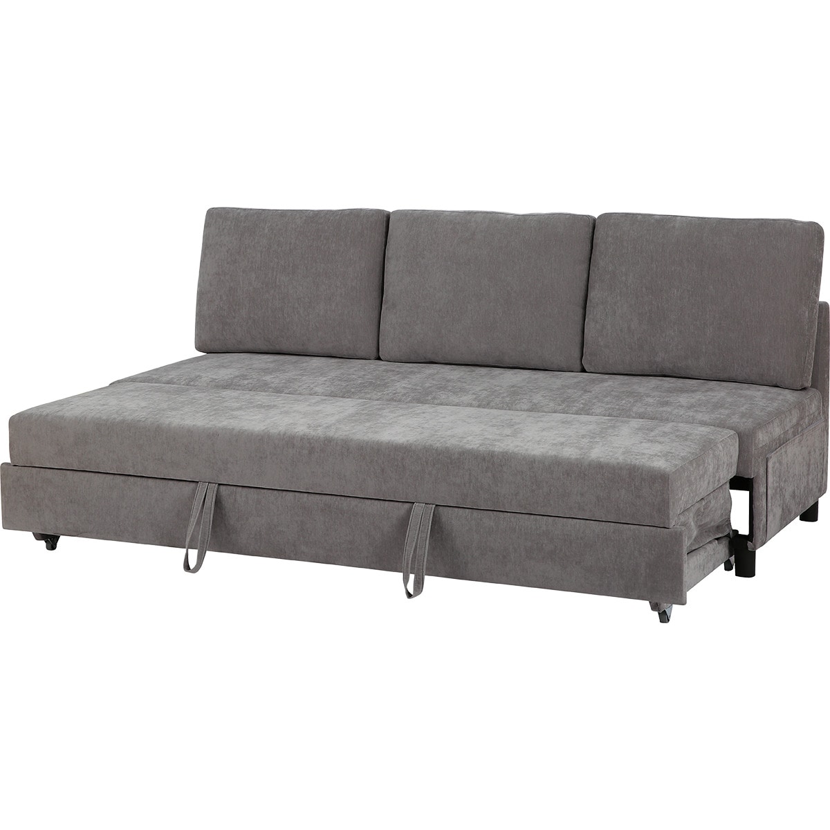 3人掛け布張りソファベッド(ノアーク3 DGY) | ニトリネット【公式